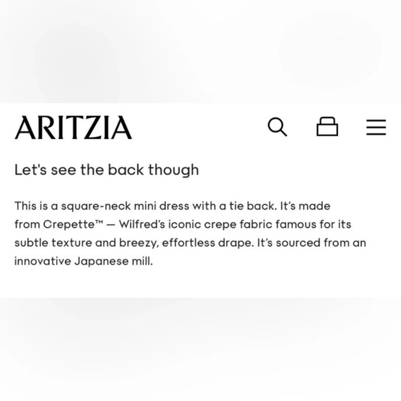 WILFRED by ARITZIA Aperature Tie Back Dress in Mustard Yellow - Picture 13 of 16